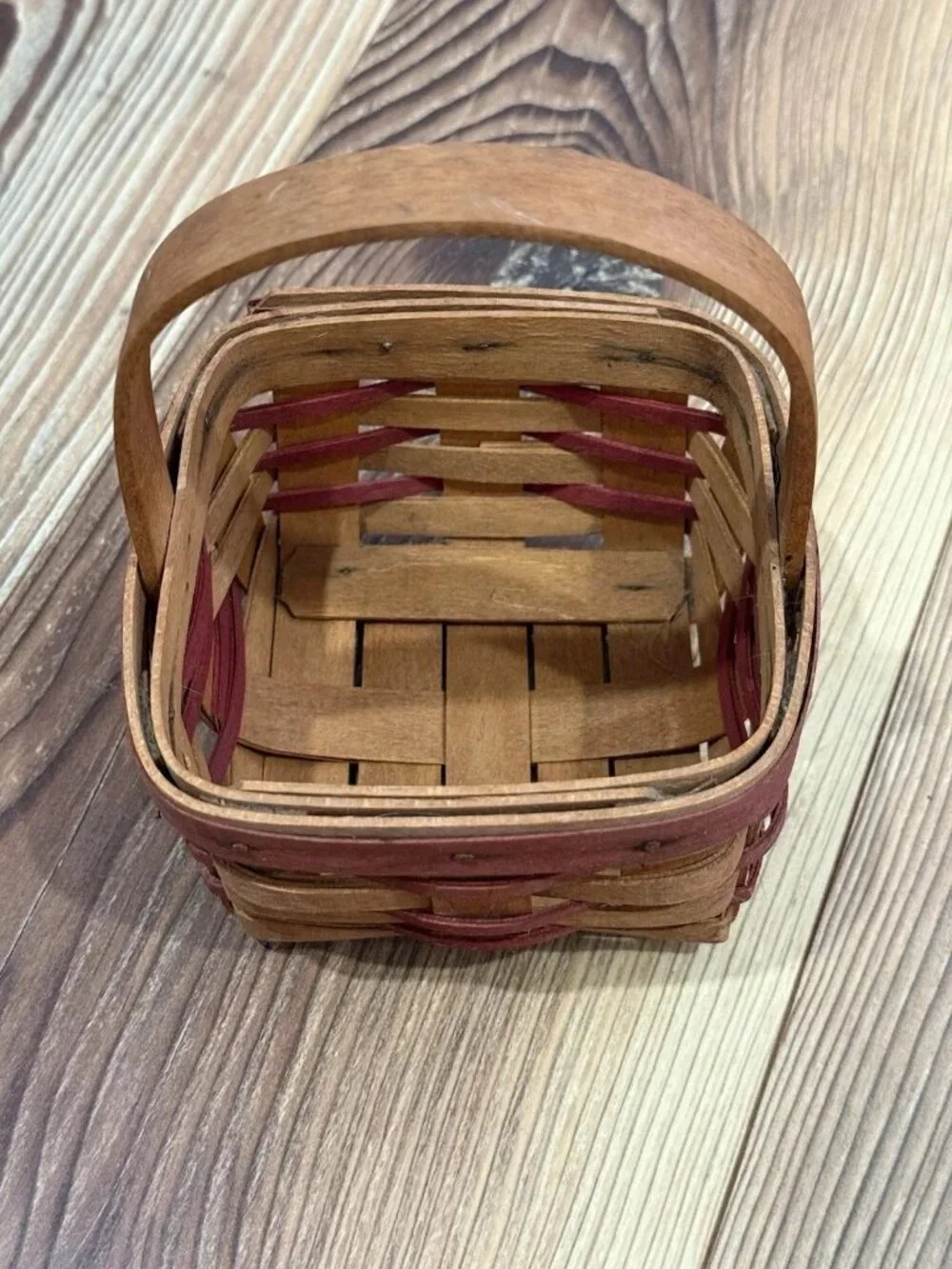 Longaberger 1993 Sweetheart Basket 11347 with Handle